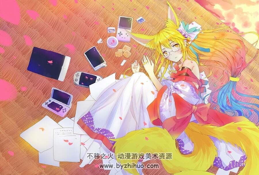 NO GAME NO LIFE游戏人生 插画壁纸百度云高清下载 58P