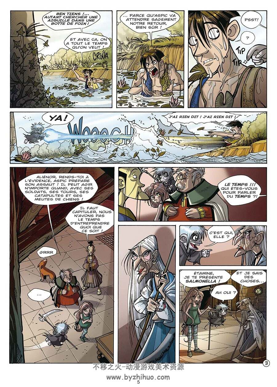 Aliénor 1-2册 Brremaud - Donald 卡通风欧美奇幻漫画资源下载