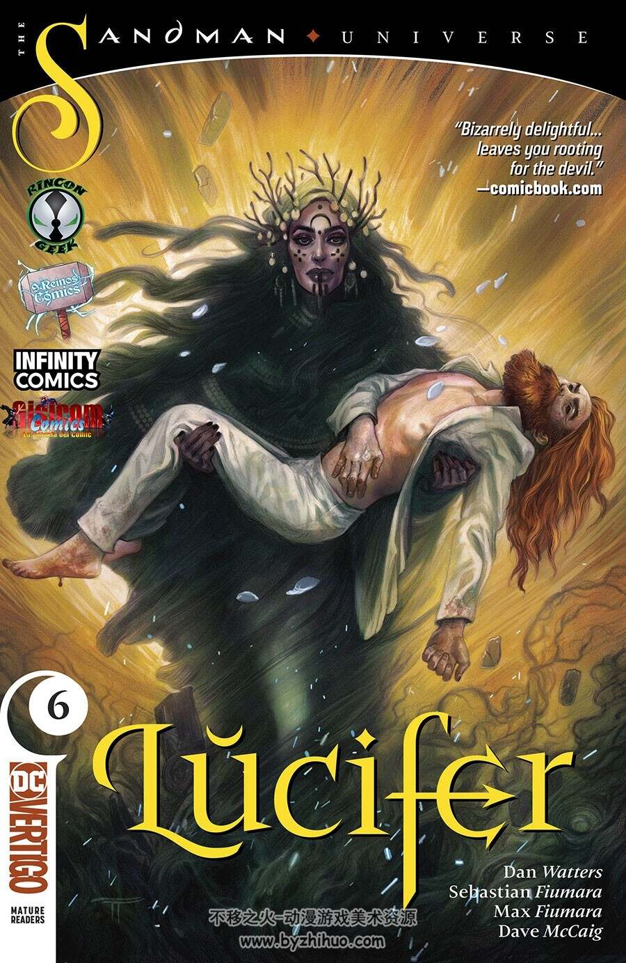 Lucifer 1-6册 Dan Watters 欧美魔幻题材西班牙语漫画资源