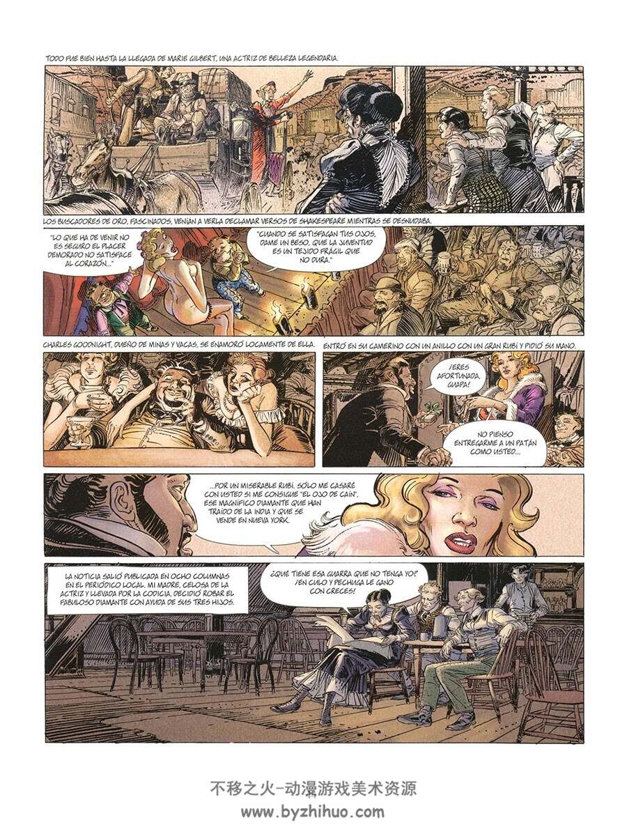 Bouncer 1-10册 François Boucq - Alexandro Jodorowsky 西班牙语经典手绘漫画
