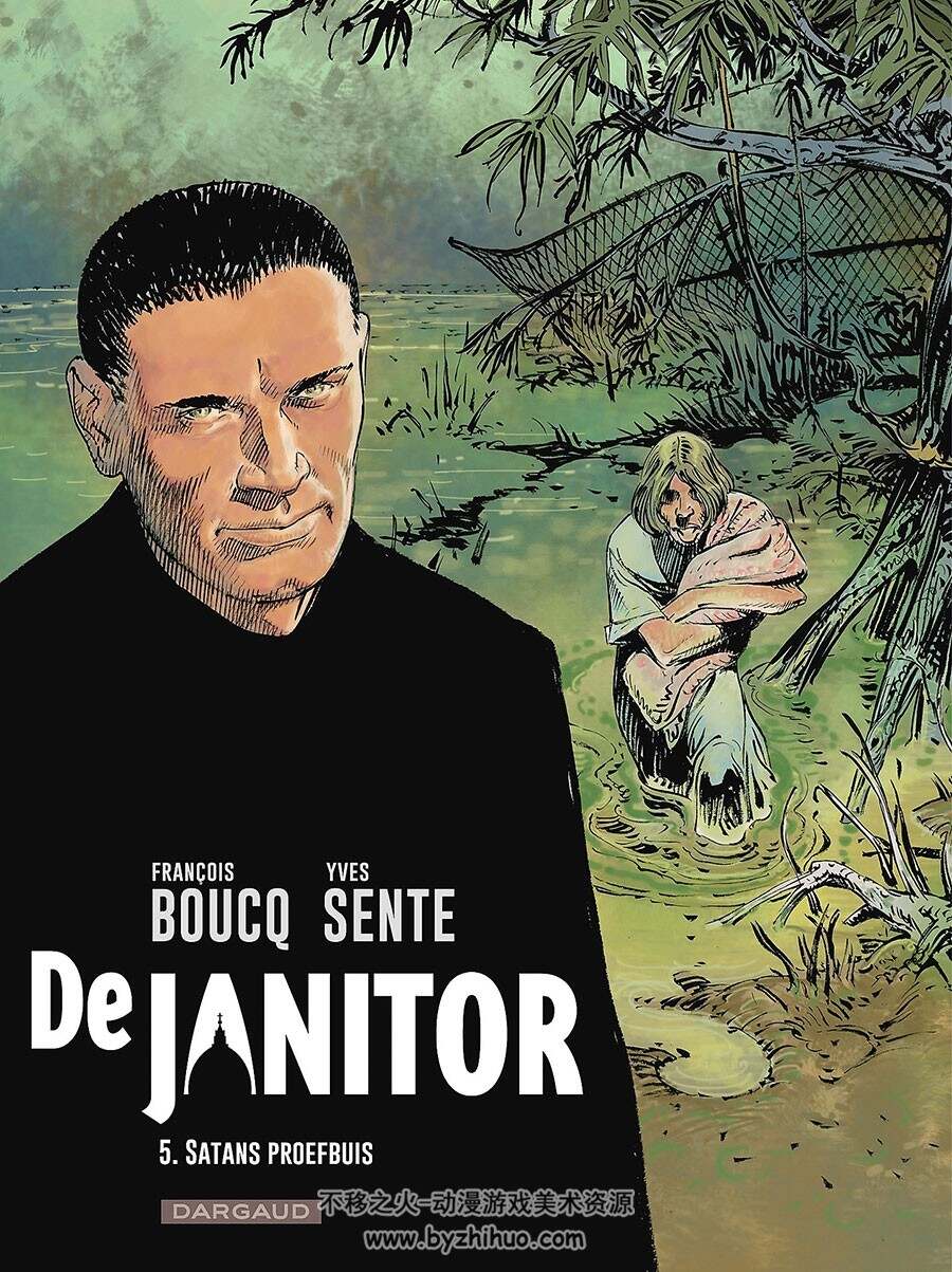 Janitor 1-5册 Sente Yves - Boucq François 经典手绘漫画 西班牙语版