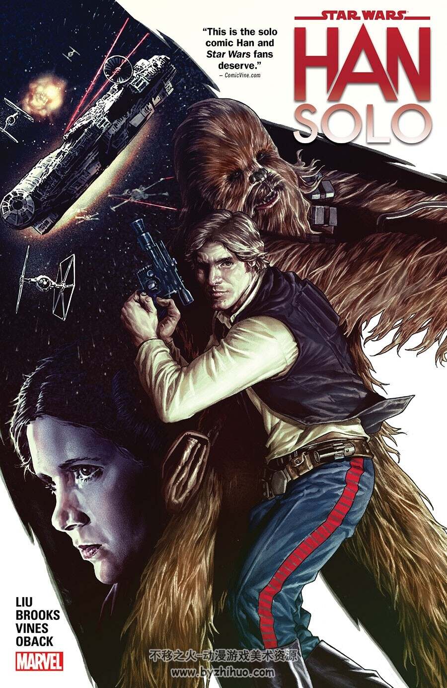 Star Wars - Han Solo 全一册 漫威星球大战科幻英语漫画