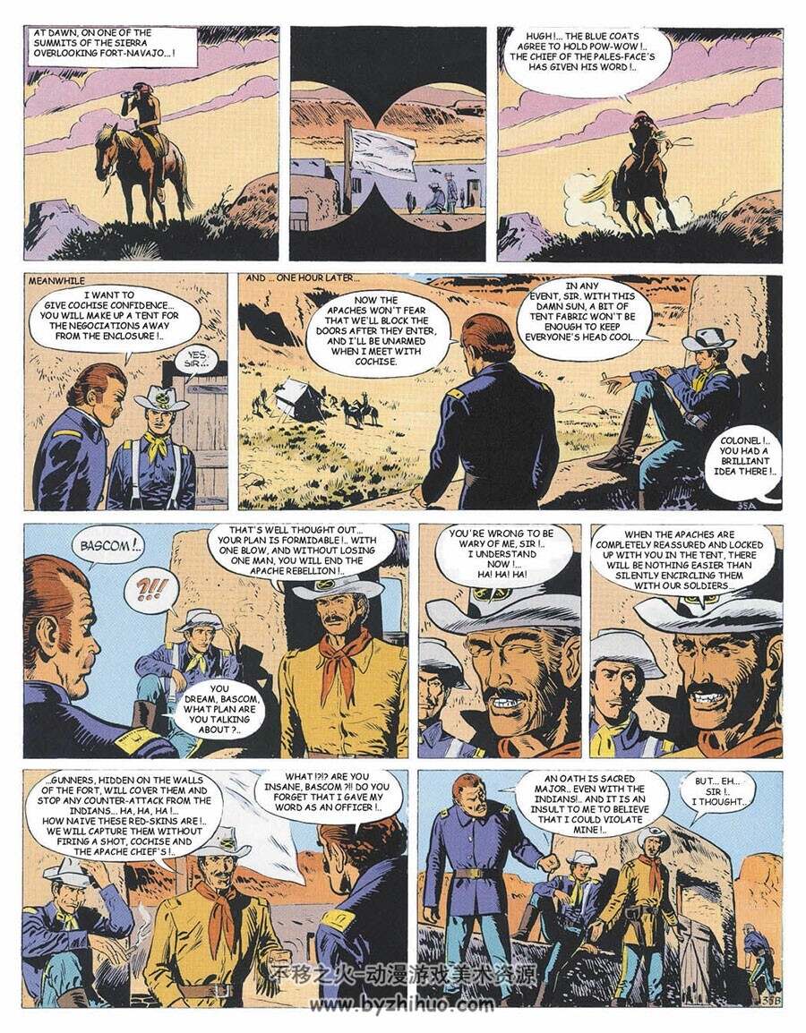 Moebius Westerns - Blueberry 1-10册 19-23册 Jean-Michel Charlier 经典手绘老漫画