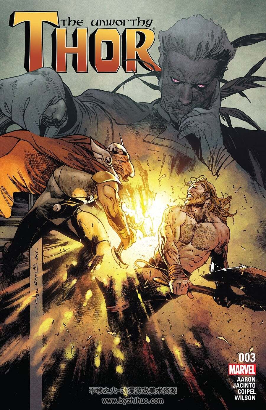 The Unworthy Thor 1-5册 Jason Aaron - Olivier Coipel 漫威失格雷神漫画