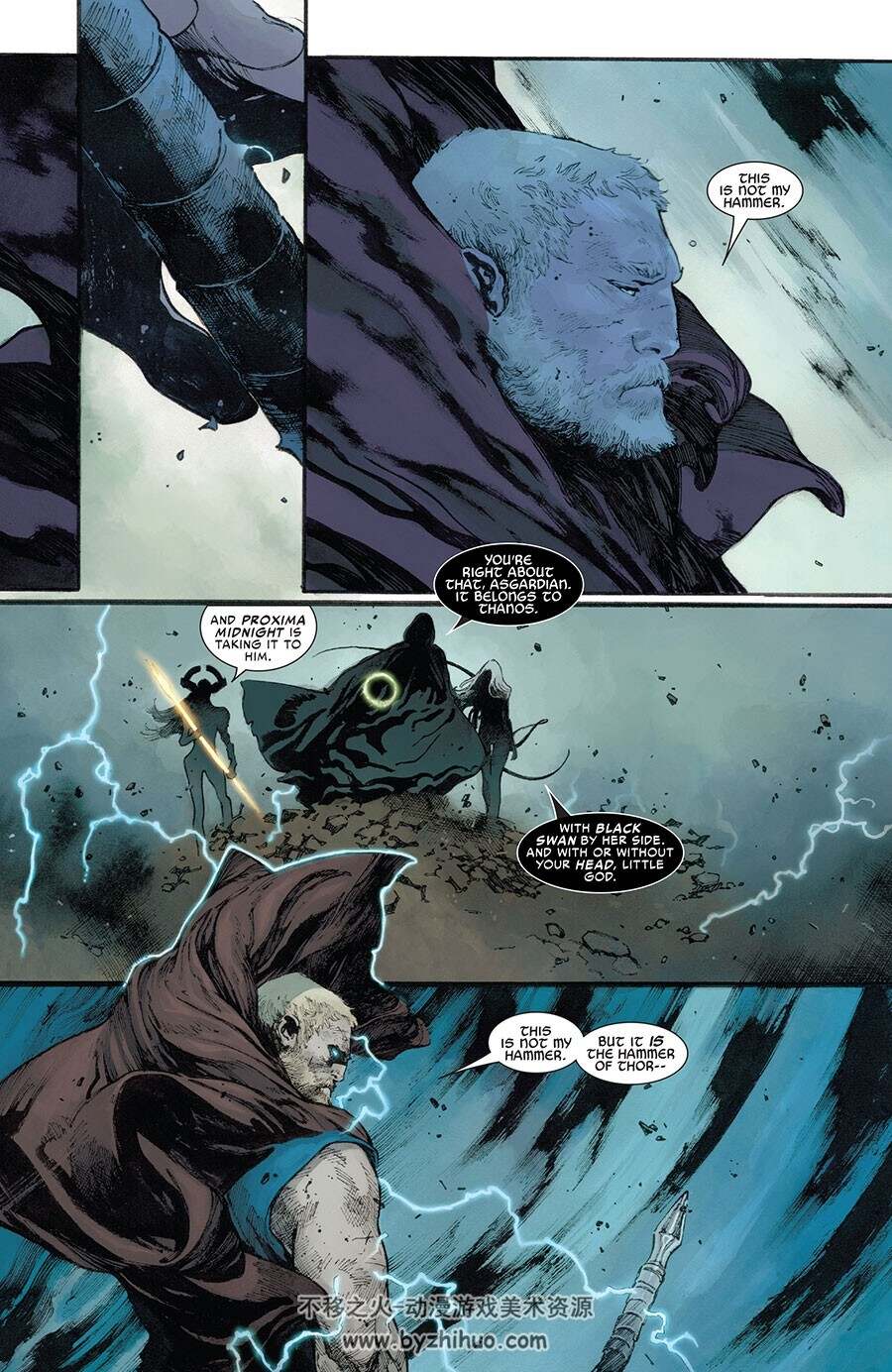 The Unworthy Thor 1-5册 Jason Aaron - Olivier Coipel 漫威失格雷神漫画