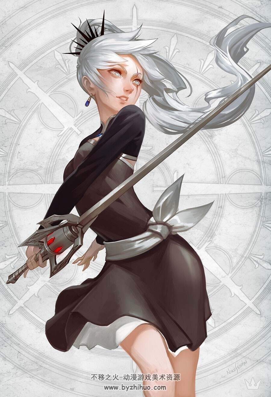 美国画师Nick Silva作品赏析 动漫人物插画壁纸图包分享下载 61P