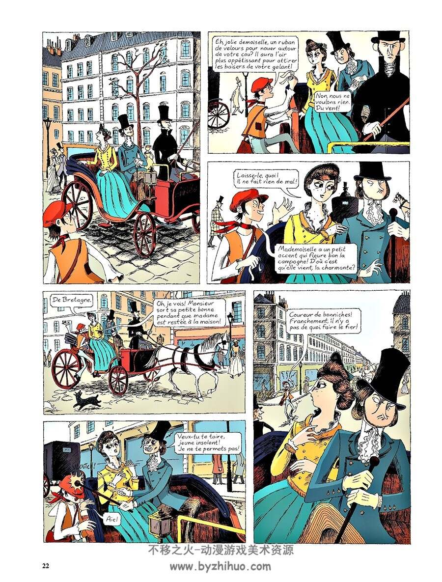 La Sirène des pompiers 第0册 Hubert - Zanzim 法语彩色手绘风漫画