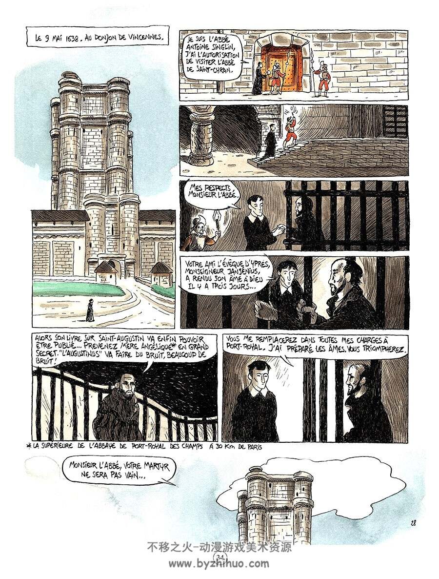 Monsieur Vincent - La vie à sauver 全一册 Brunor - Didier Millotte 手绘法语漫画