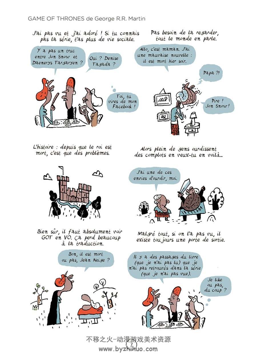 Ni vu, ni lu 全一册 Jean-Christophe Mazurie 法语卡通手绘风漫画