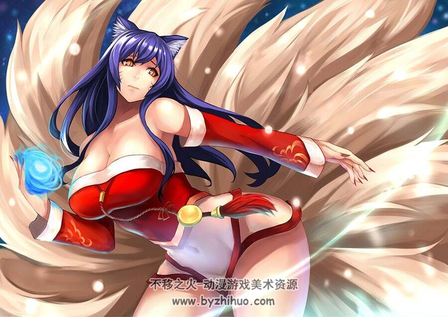 狐耳少女二次元兽娘壁纸萌图包分享高清下载 586P