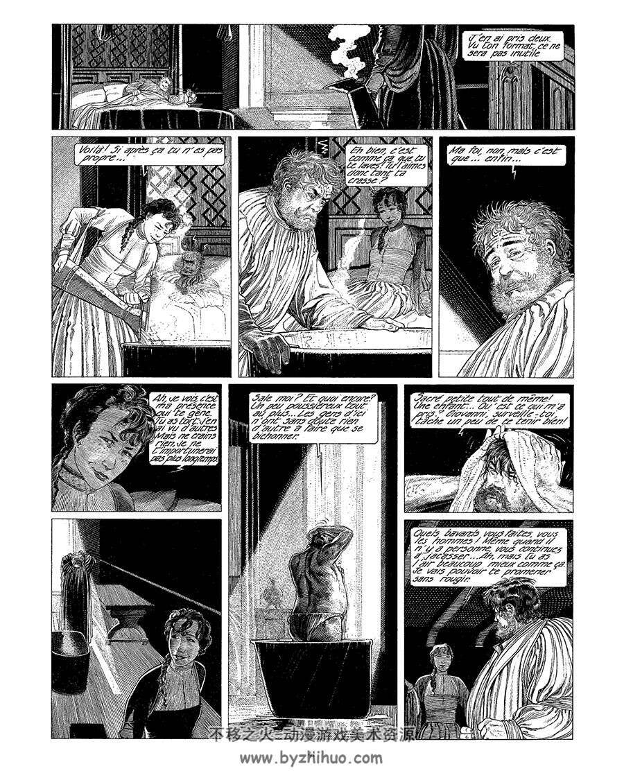 Les cités obscures - La tour 第4册 François Schuiten - Benoît Peeters 法语黑白漫画