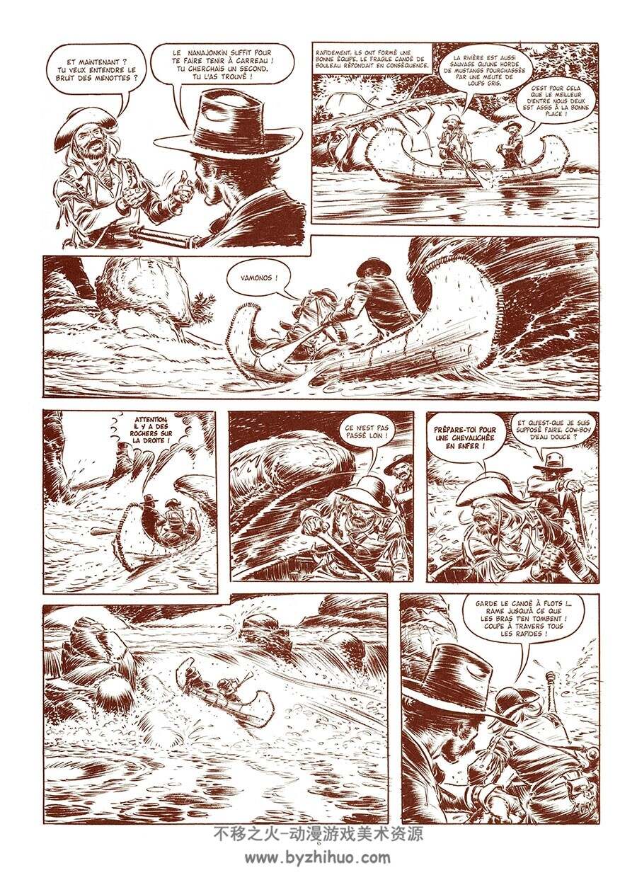 Hombre : Edition prestige 全一册 Rafaël Mendez - Peter Wiechmann 手绘素描风漫画