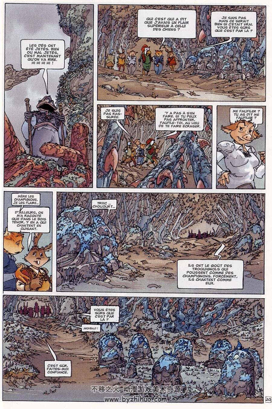 Enwin - Les enfants de Gribourg 第1册 Jean-Jacques Chagnaud - Anouke 奇幻法语漫画