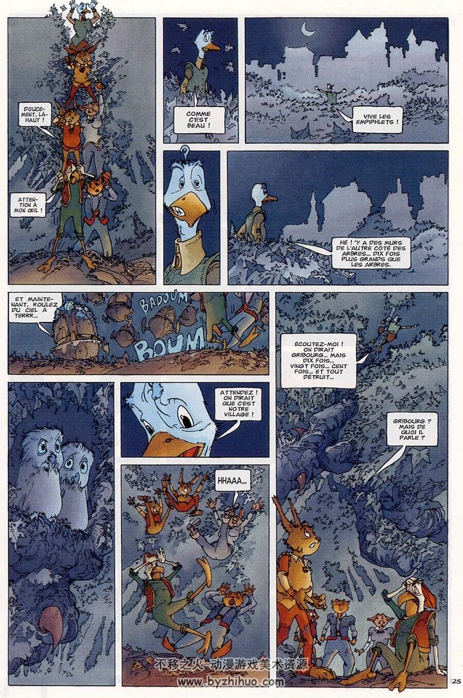 Enwin - Les enfants de Gribourg 第1册 Jean-Jacques Chagnaud - Anouke 奇幻法语漫画
