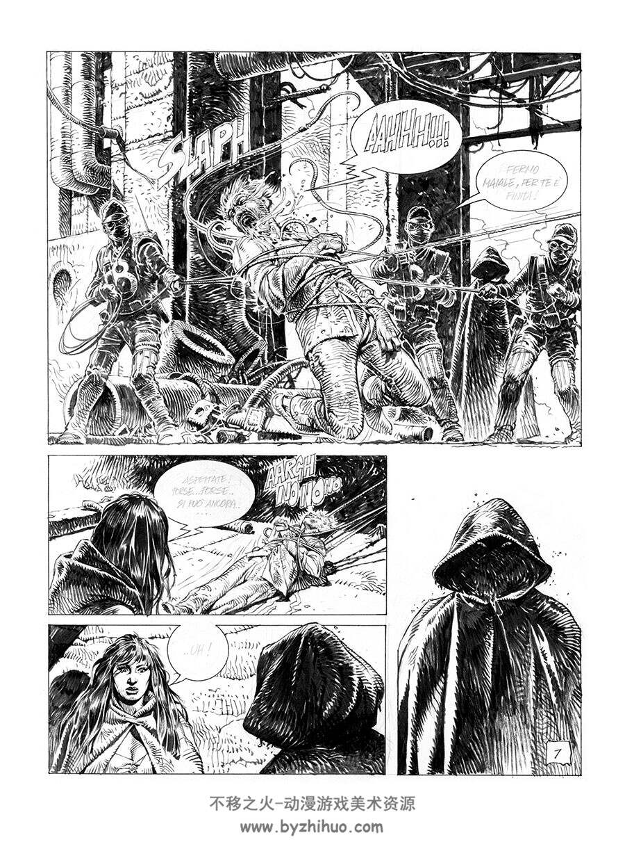 Druuna - Morbus Gravis - Delta 第1册 Paolo Eleuteri Serpieri 经典欧美手绘老漫画