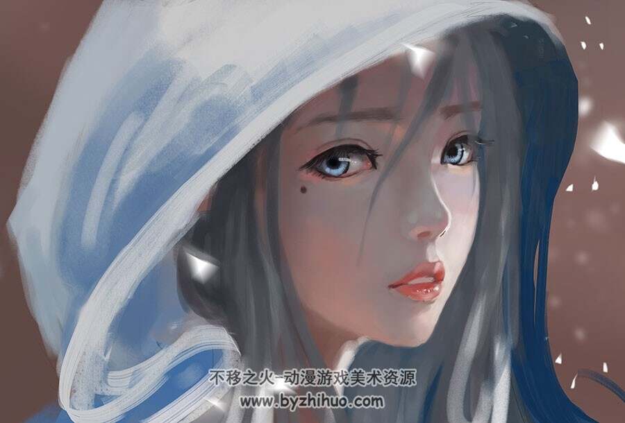 画感清冷空灵有意境的插画壁纸唯美图片分享赏析 259P