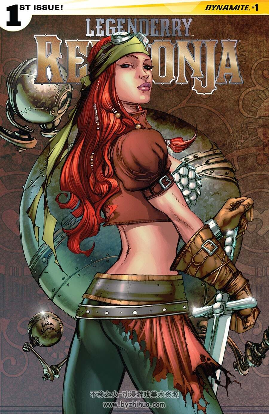 Legenderry Red Sonja 1-5册 Aneke - Juanan Ramirez - Marc Andreyko - Stéphanie Cha