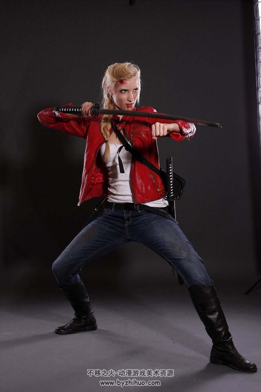 欧美人物人体格斗pose动作素材绘画参考分享下载 35p