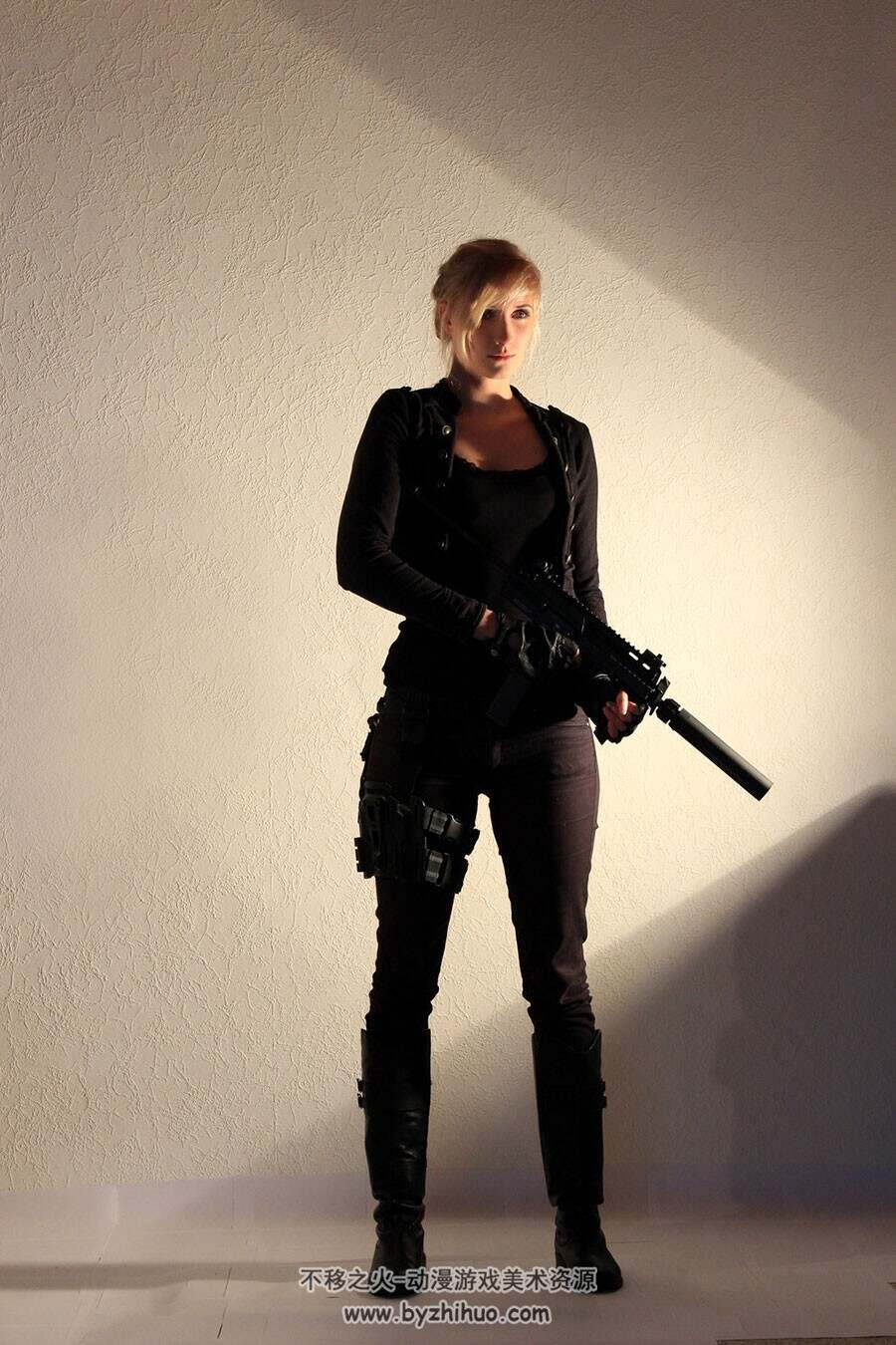 欧美人物人体格斗pose动作素材绘画参考分享下载 35p