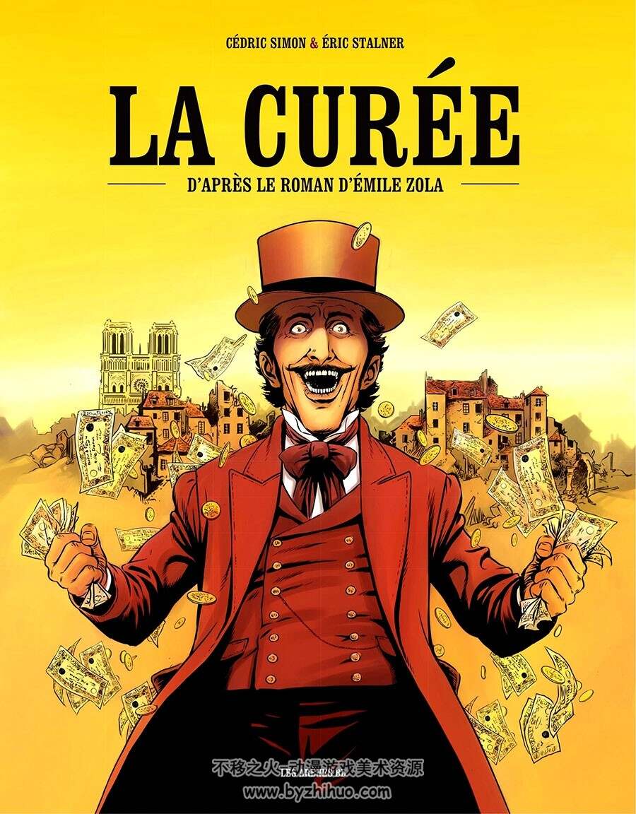 La Curée 全一册 Cédric Simon - Éric Stalner 手绘风彩色法语漫画