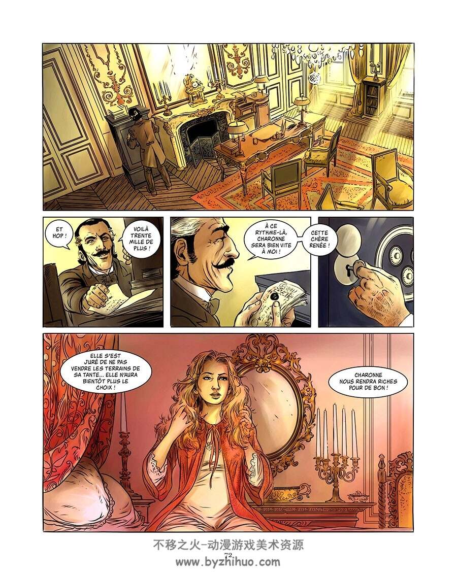 La Curée 全一册 Cédric Simon - Éric Stalner 手绘风彩色法语漫画