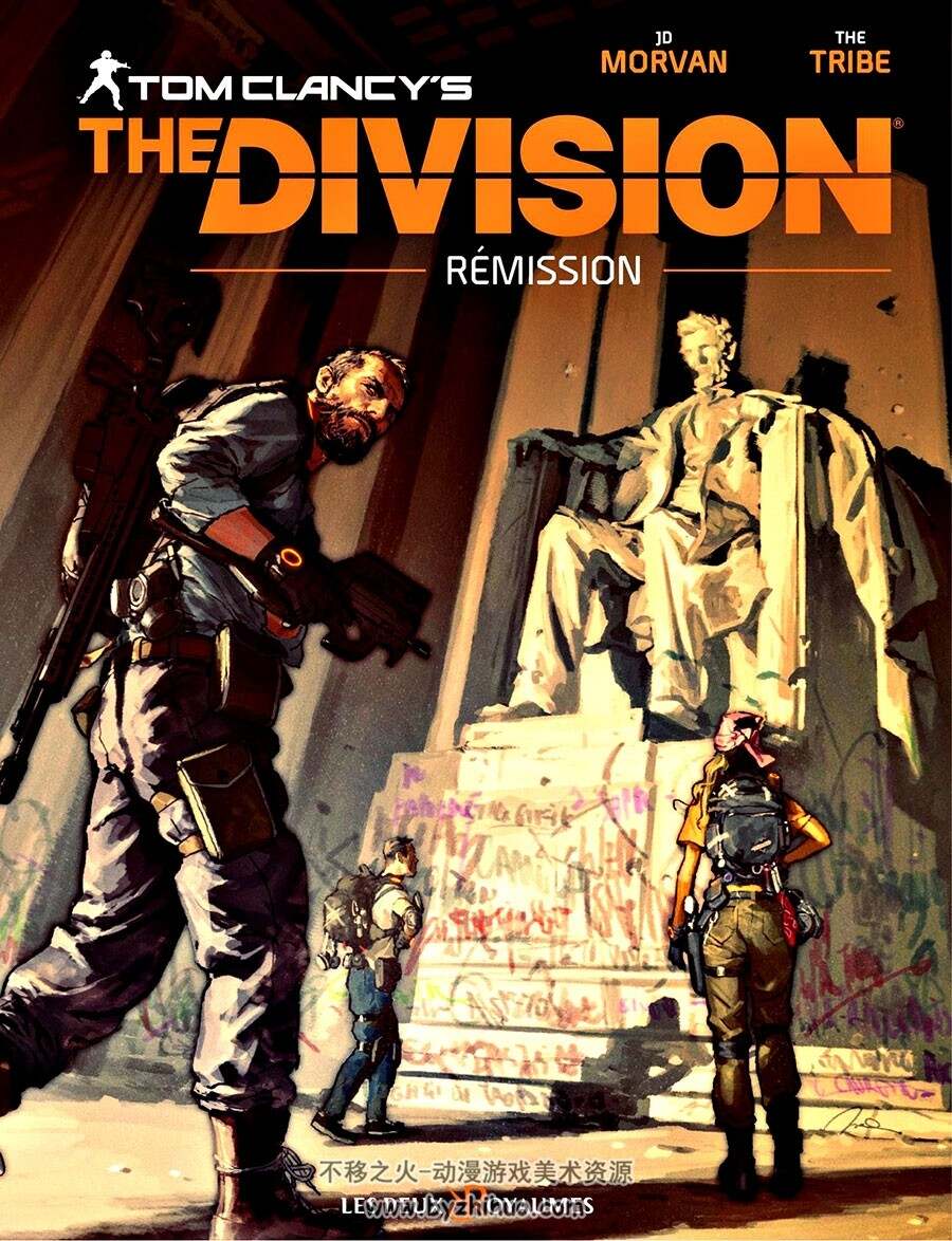 The Division - Rémission 全一册 Jean-David Morvan - The Tribe 写实风法语漫画