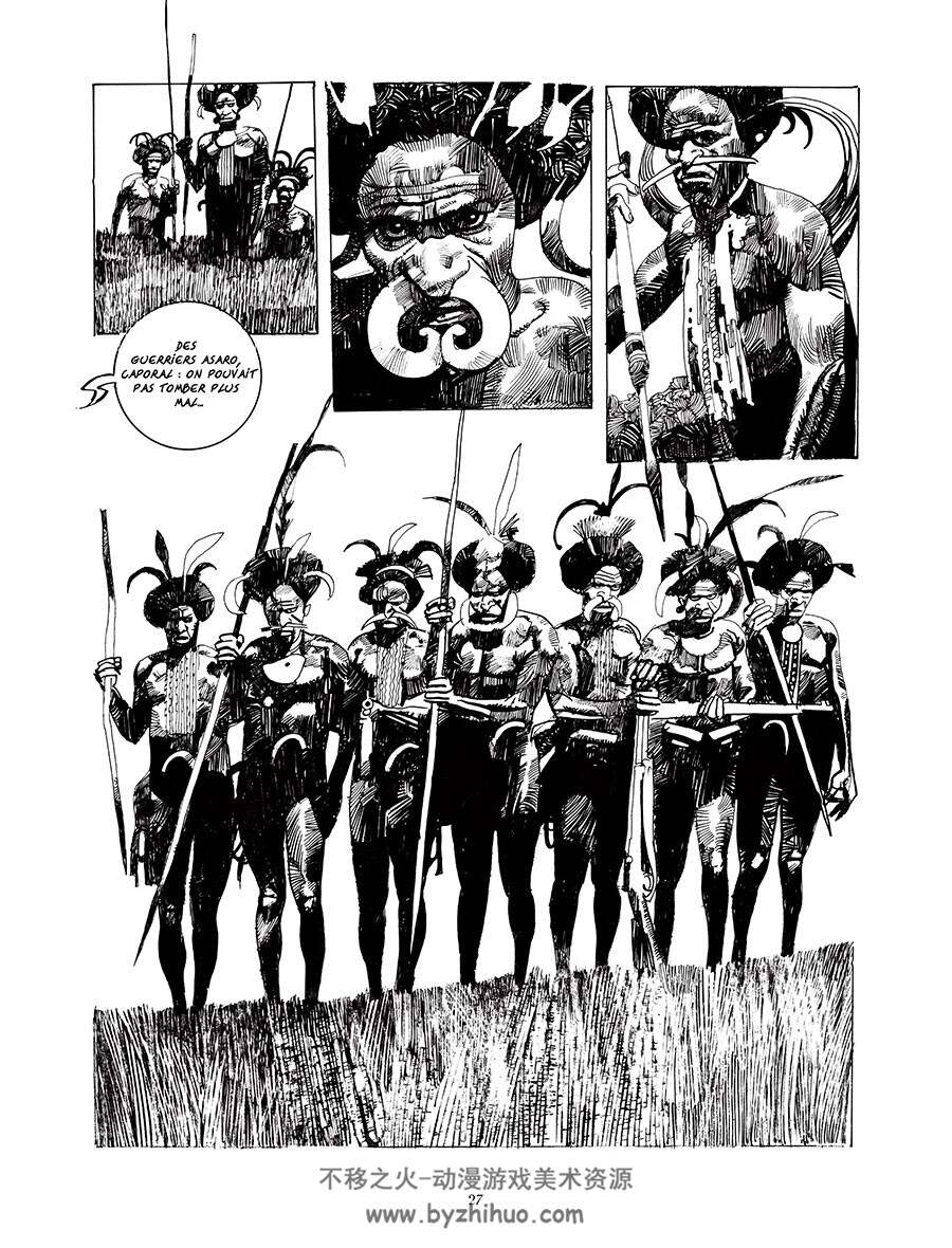 Face Cachée 全一册 Sergio Toppi - Michel Jans 写实素描风法语黑白漫画