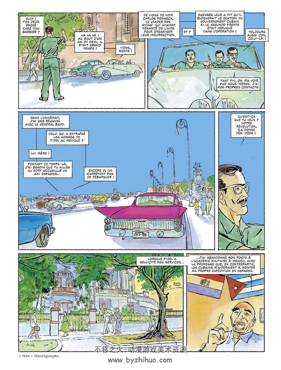El Comandante Yankee 全一册 Jakupi Gani 手绘风法语漫画