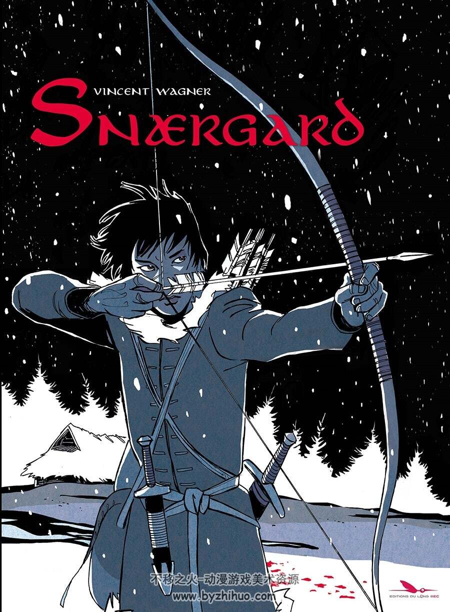Snærgard 全一册 Vincent Wagner 手绘风冒险题材欧美法语漫画