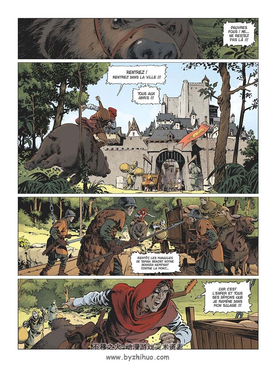 Conan le Cimmérien - La Citadelle écarlate 全一册 Luc Brunschwig - Etienne Le Roux