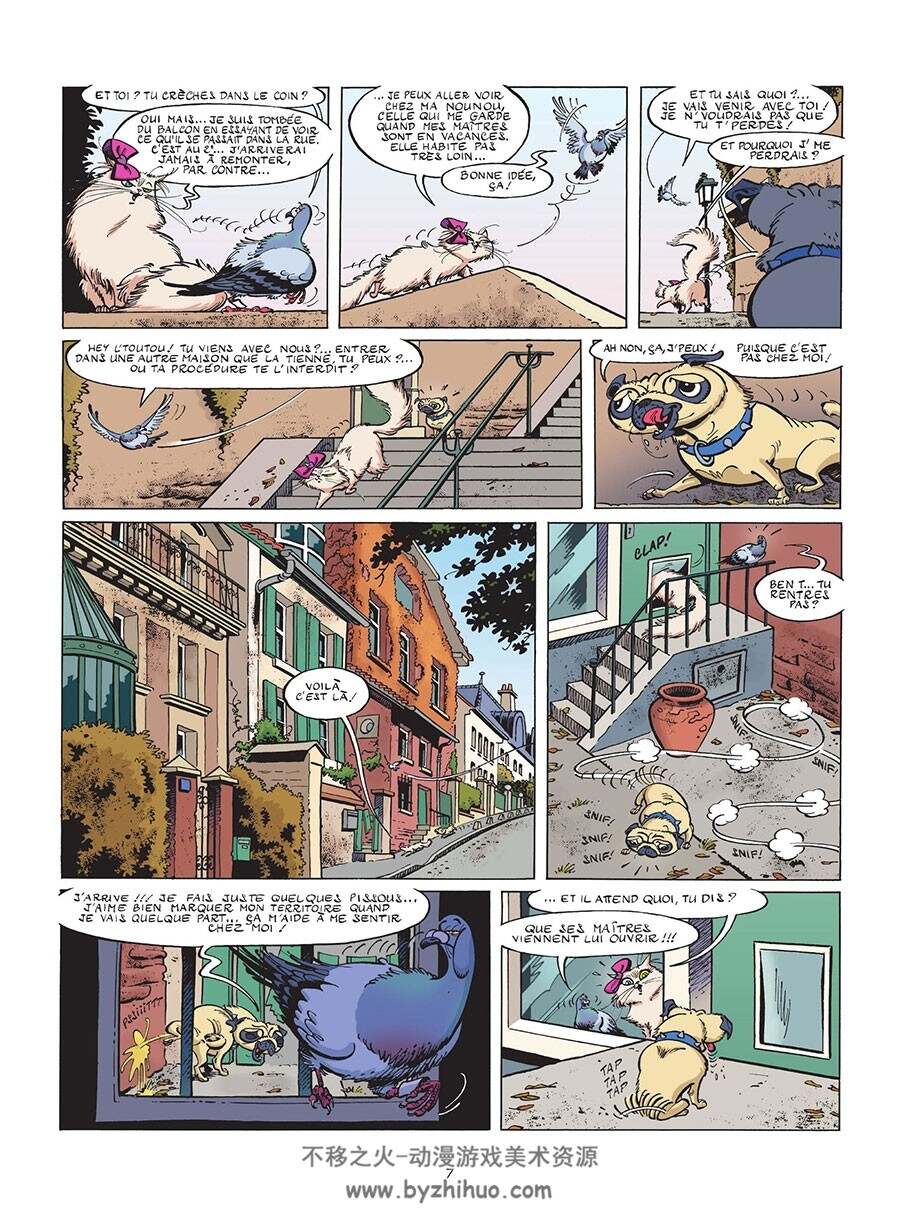 Les 5 Sans Maitres 第1册 Christophe Cazenove - Carine Kiseljac - Jytéry 动物主题漫画