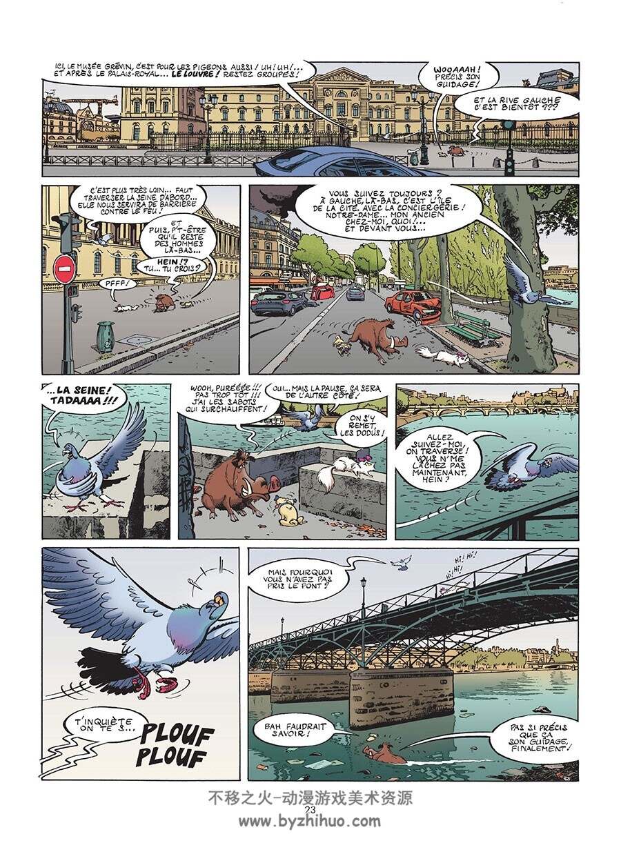 Les 5 Sans Maitres 第1册 Christophe Cazenove - Carine Kiseljac - Jytéry 动物主题漫画