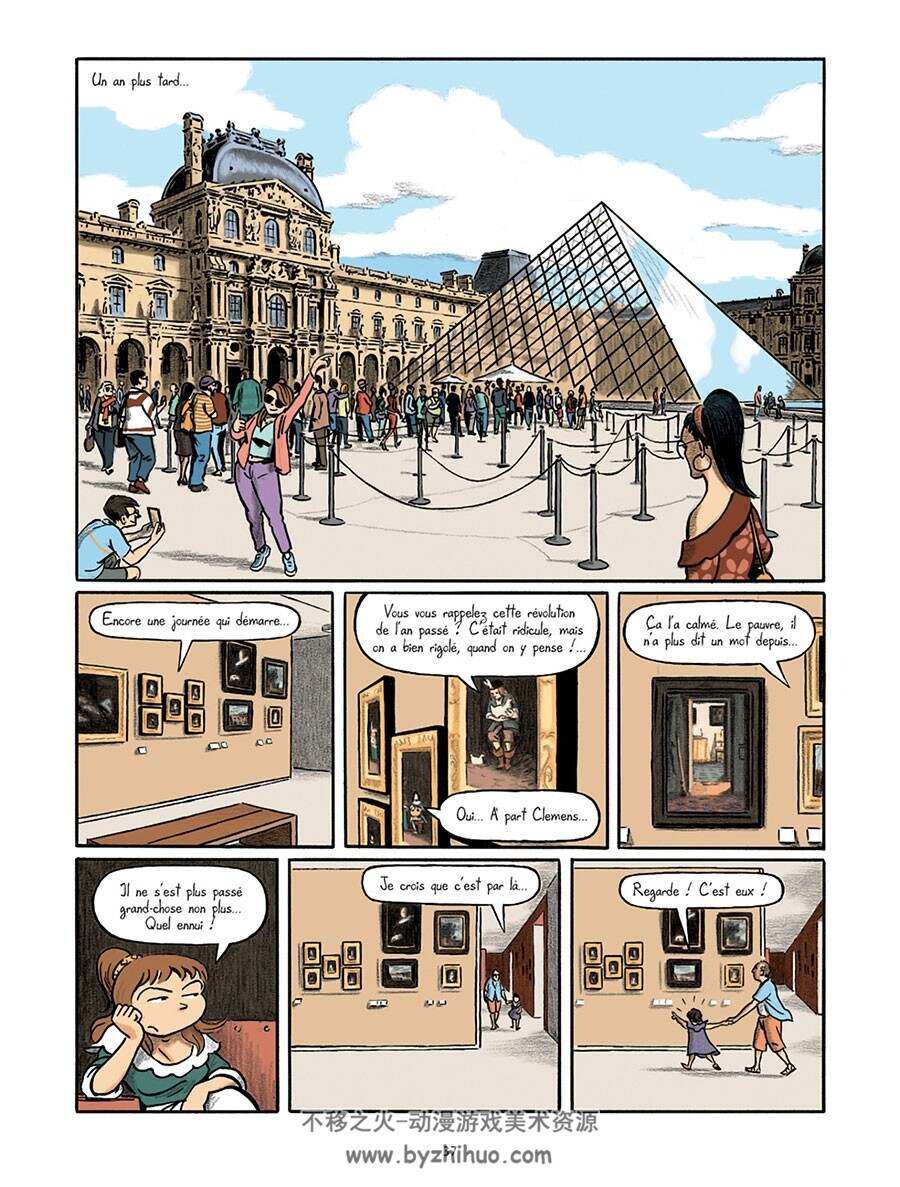 Tableaux de l'ombre 全一册 Jean Dytar 彩色卡通法国题材法语漫画