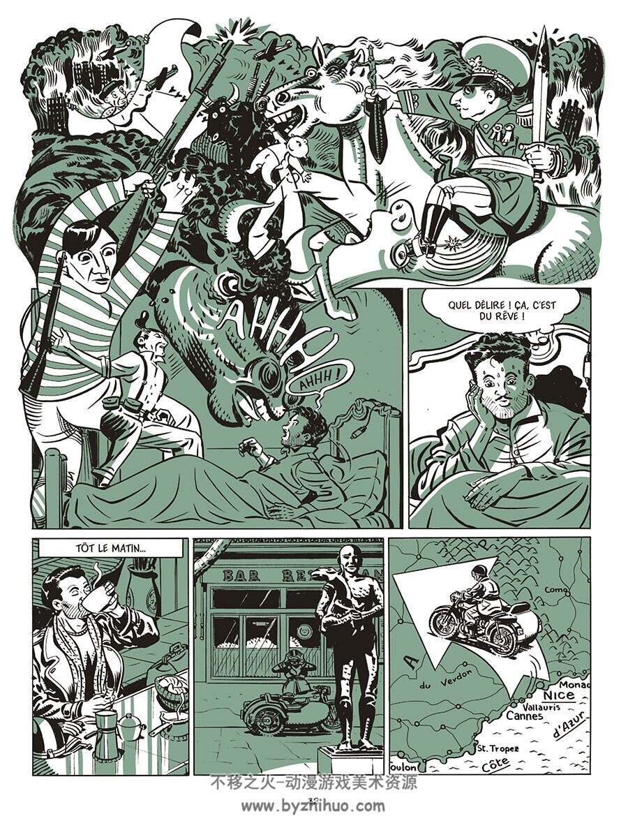 Picasso s'en va-t-en guerre 全一册 Daniel TORRES 意大利语漫画