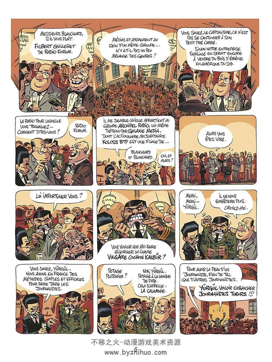 Business Is Business 全一册 Yann Lindingre - Ju/CDM 法语卡通讽刺漫画