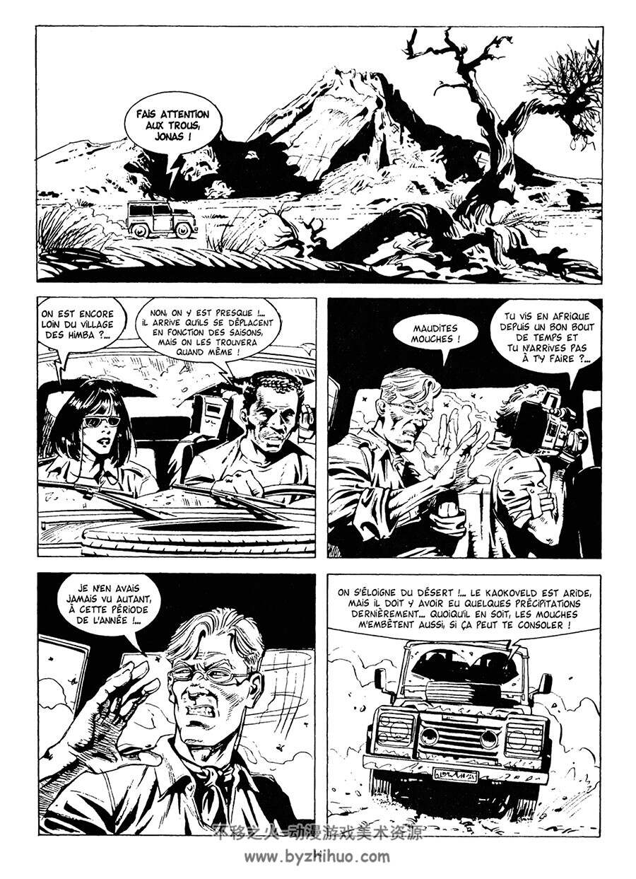Dampyr 2-3册 Mauro Boselli - Rossi 黑白写实风法语漫画