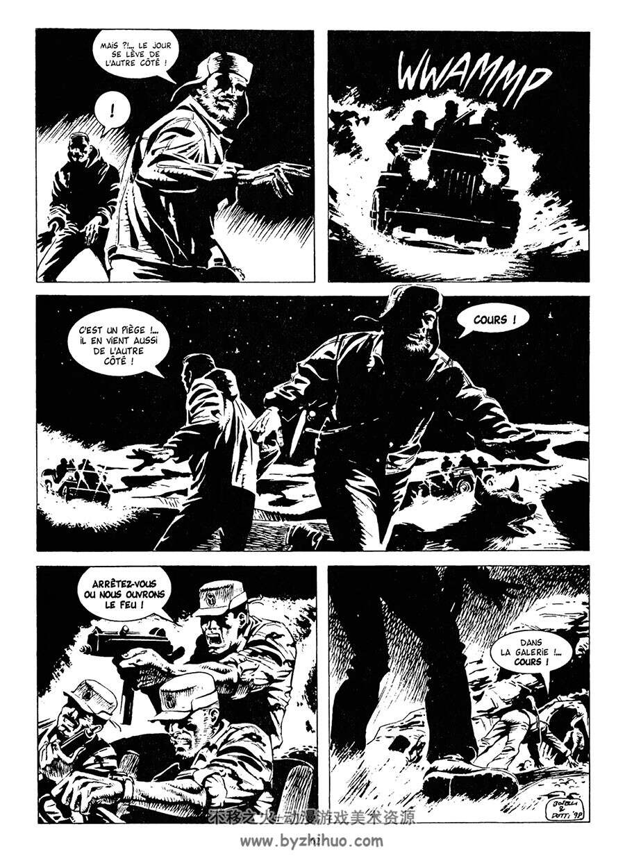 Dampyr 2-3册 Mauro Boselli - Rossi 黑白写实风法语漫画