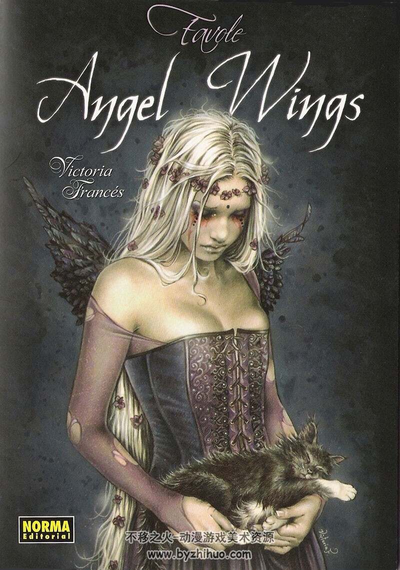 Angel Wings - Favole - Victoria Frances Cuadernillo 西方魔幻插画画集