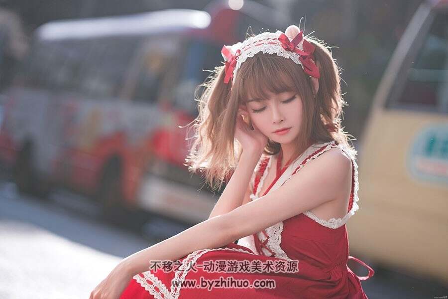 超级萌妹子啊 可爱女模人体艺用COS写真摄影图片作品分享参考 24P