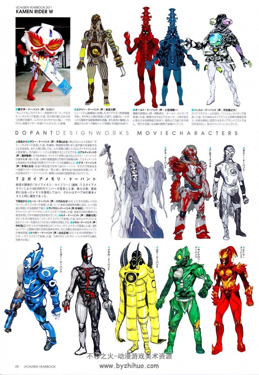 Kamen Rider Monsters 假面骑士 怪物图鉴