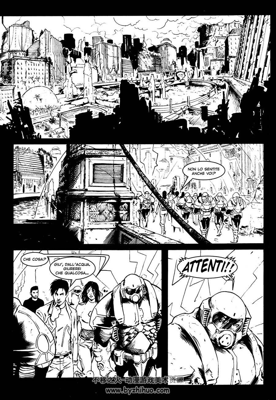 Legione Stellare Speciale - Genaton 第1册 Federico Memola - Alex Massacci 黑白漫画