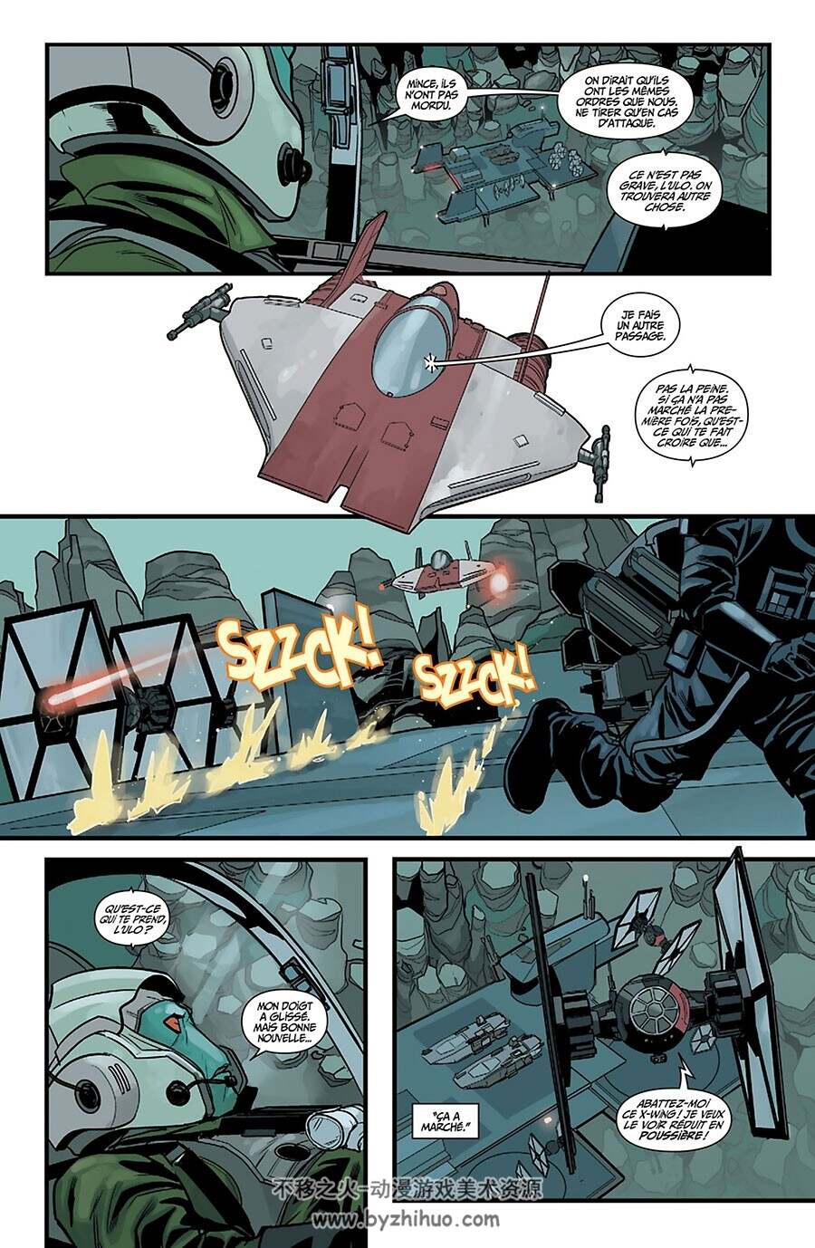 Star Wars - Poe Dameron 1-5册 Charles Soule - Phil Noto 法语科幻彩色漫画
