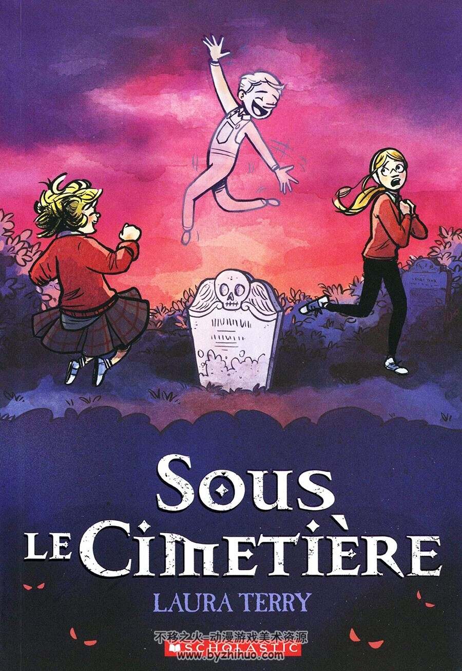 Sous le Cimetière 第1册 Laura Terry 手绘法语卡通奇幻漫画