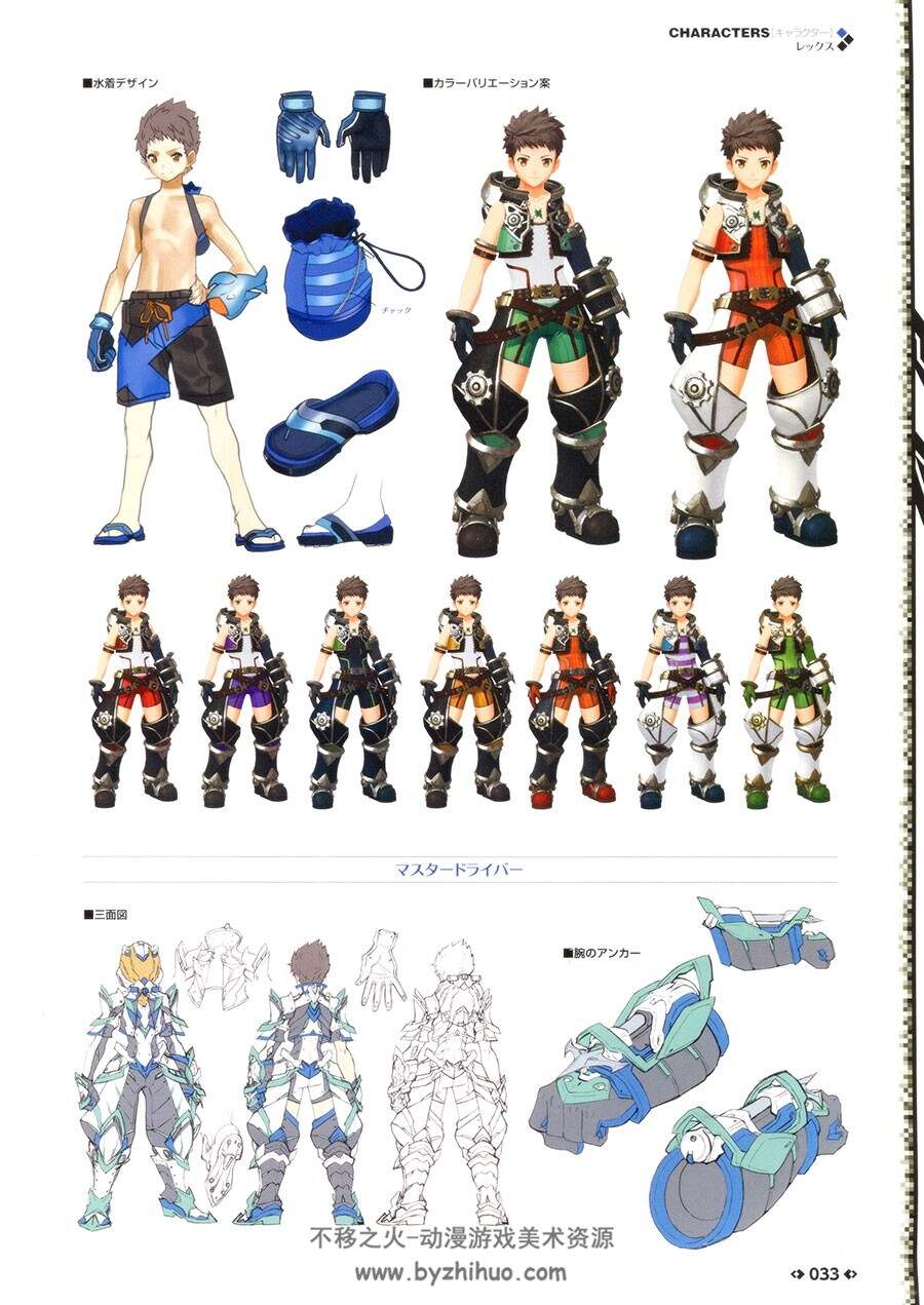 异度神剑2  1.25G XENOBLADE 2 OFFICIAL ARTWORKS ARST RECORD