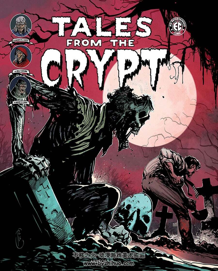 Tales From The Crypt 第4册 Collectif 惊悚黑白法语漫画