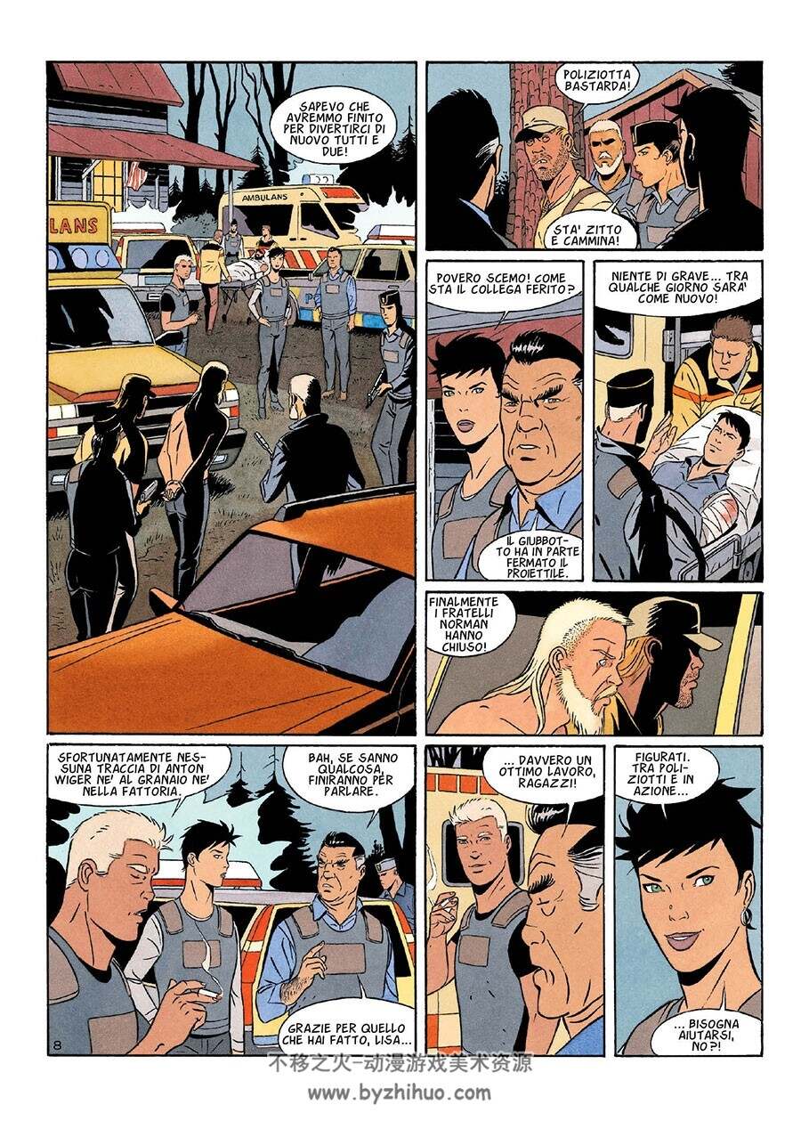 Motorcity 全一册 Sylvain Runberg 意大利欧美语彩色悬疑漫画