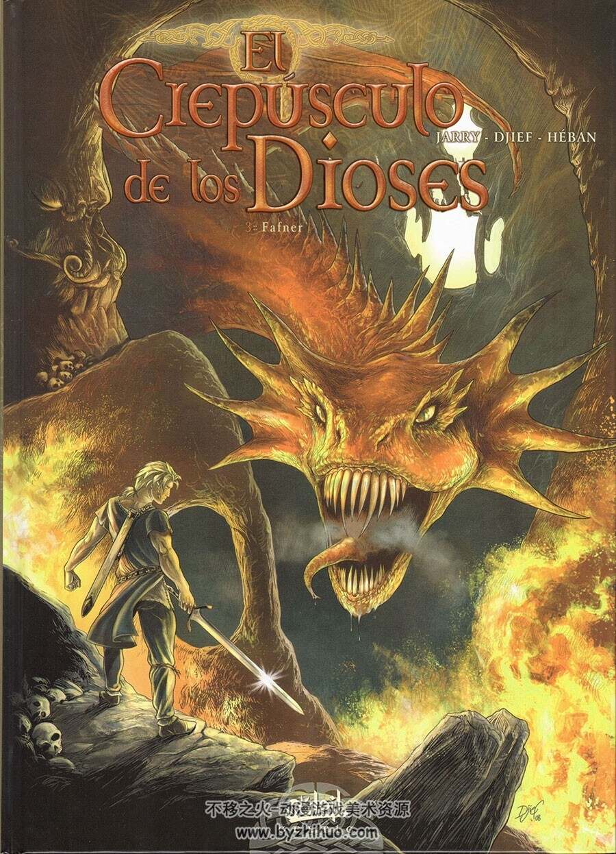 El crepúsculo de los dioses 0-4册 JARRY - ISTIN - DJIF - LEMERCIER - MOUCLIER