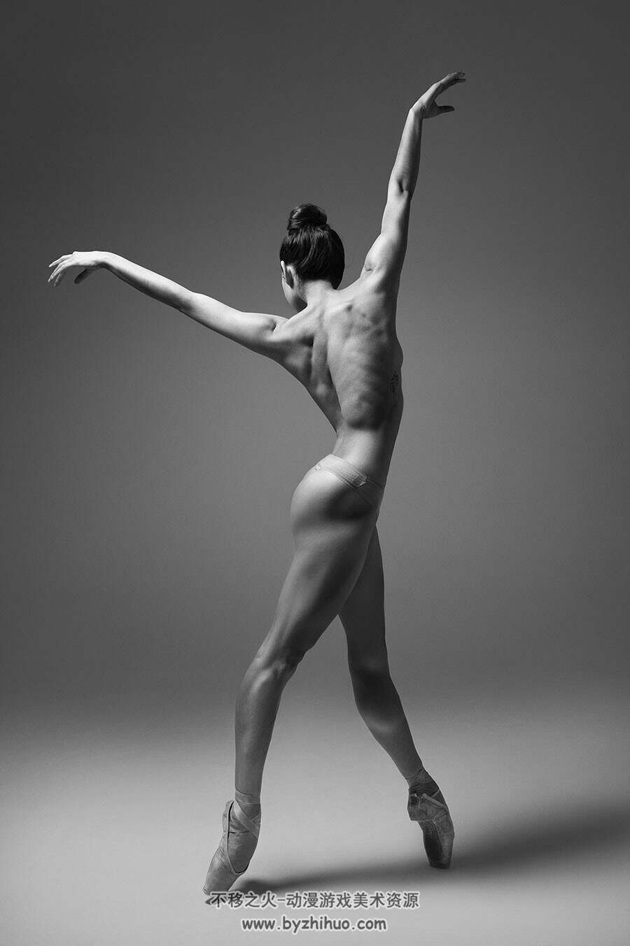 舞蹈艺术者们如雕塑一般的pose人体美术绘画艺用素材分享下载 8454P