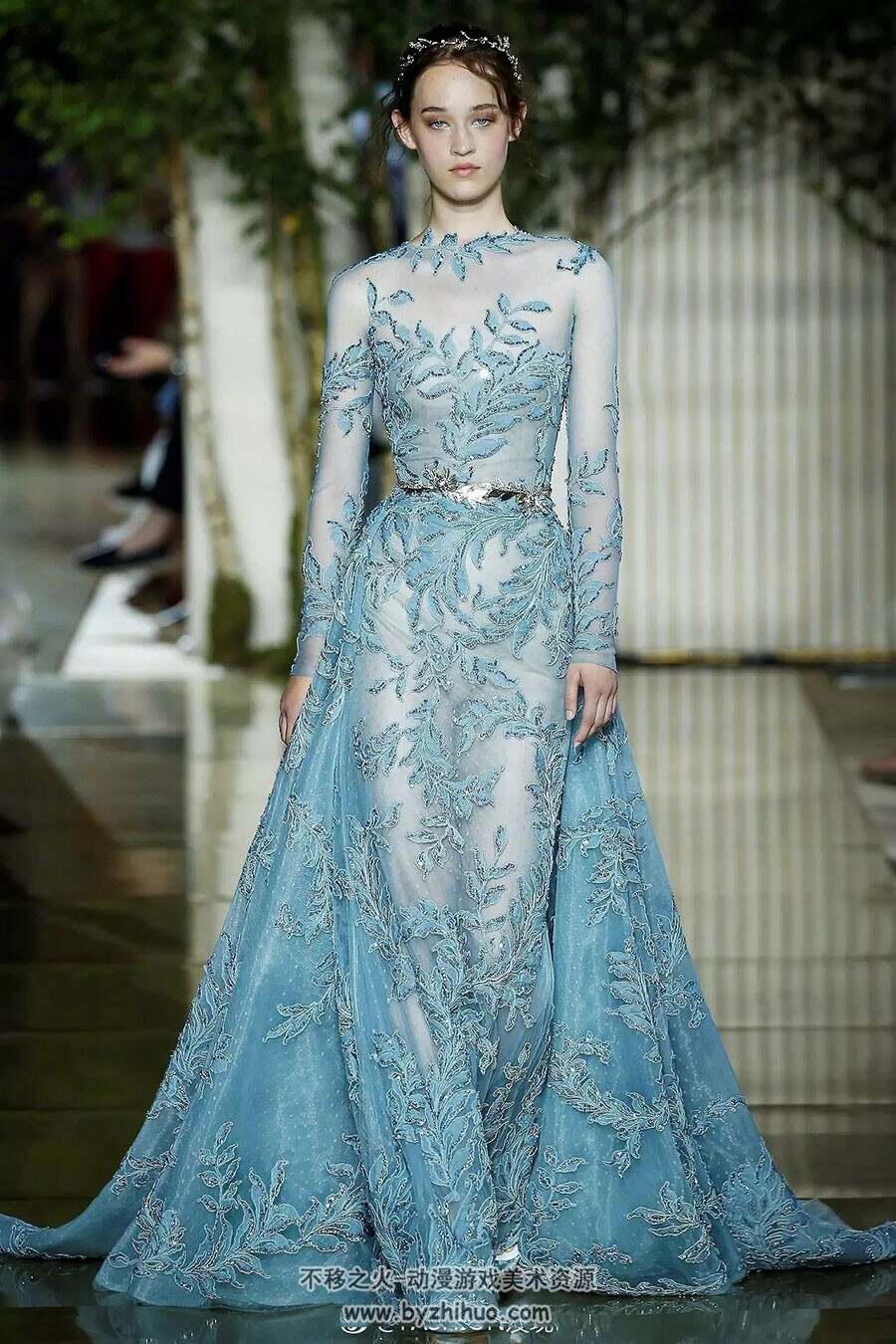 精美华丽的晚礼服 模特T台等场景艺用摄影写真图片服装素材参考下载 1934P