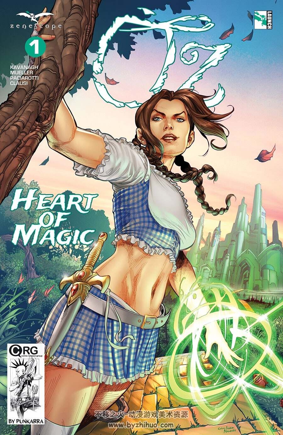 Oz - Heart of Magic 1-2册 Terry Kavanagh - Marcelo Mueller - Leonardo Paciarotti